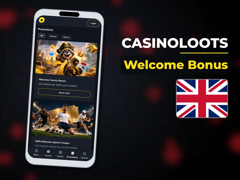 Casinoloots - Welcome Bonus