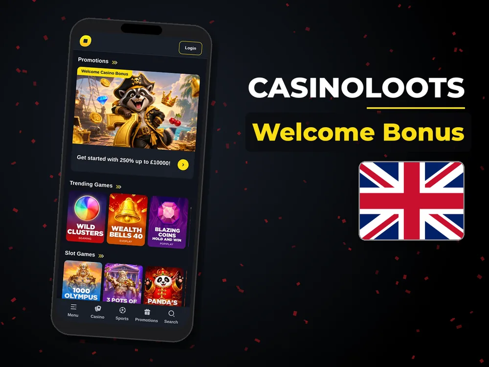 Casinoloots - Welcome Bonus