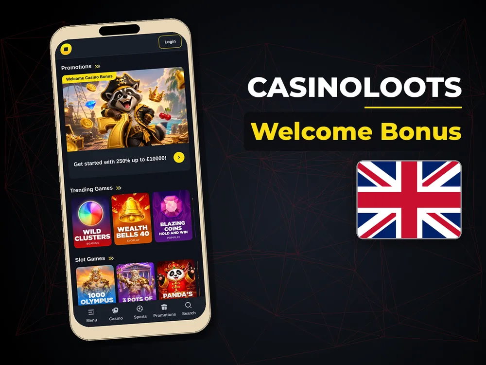 Casinoloots - Welcome Bonus