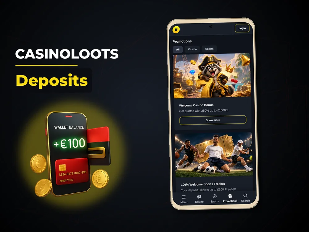 Casinoloots - Deposits