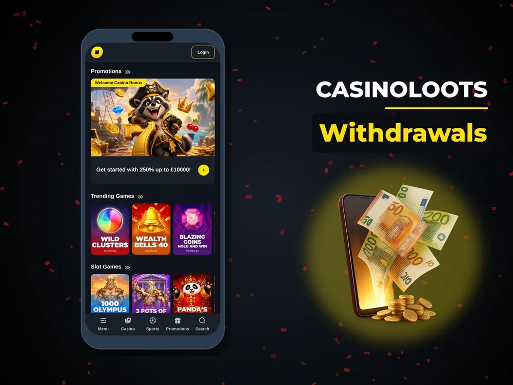 Casinoloots - Withdrawals