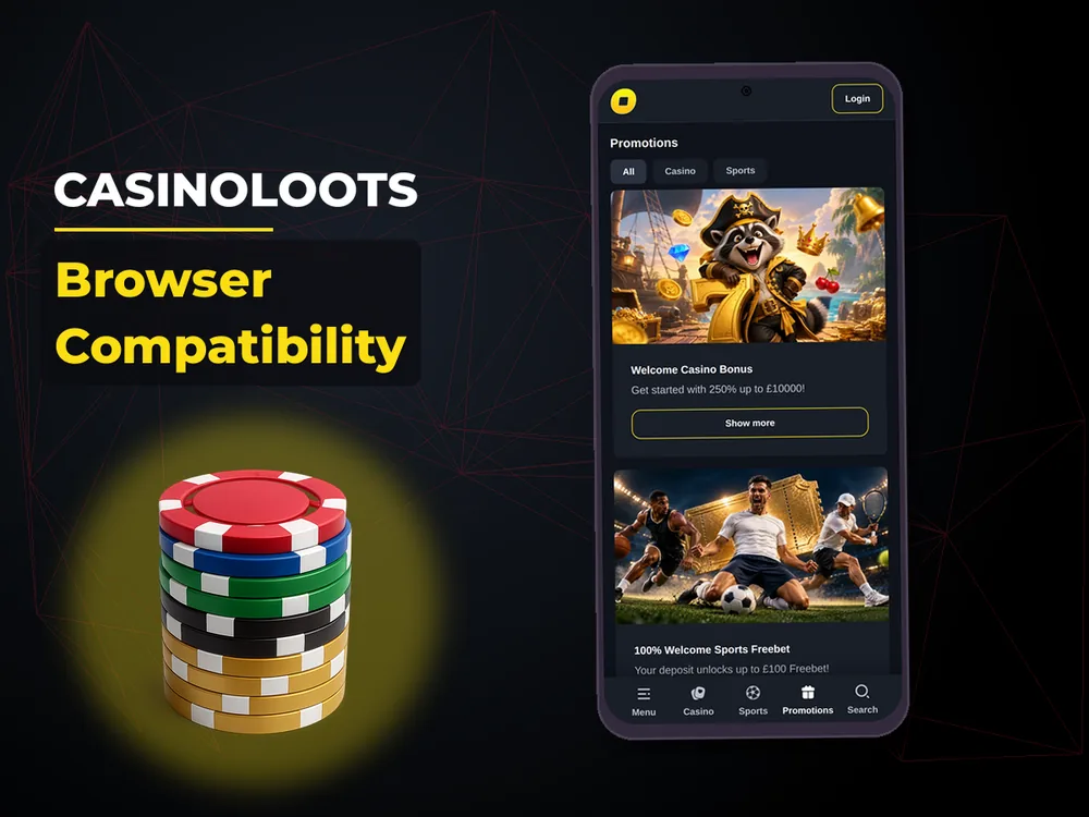 Casinoloots - Browser Compatibility