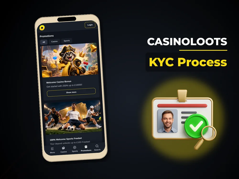 Casinoloots - KYC Process