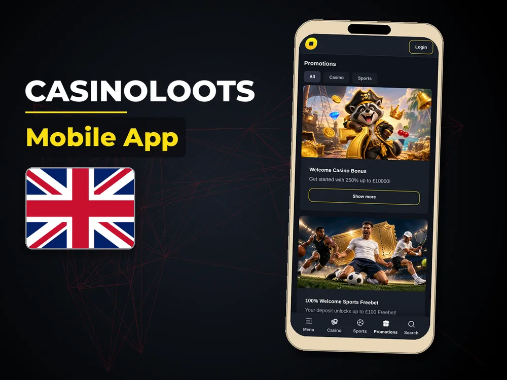 Casinoloots - Mobile App