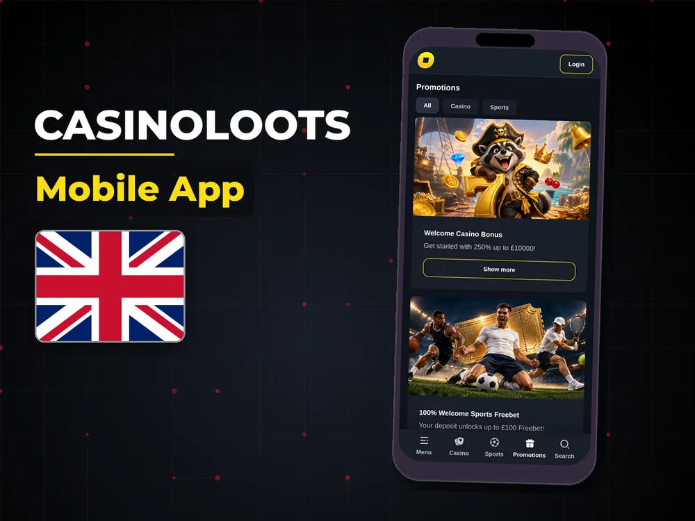 Casinoloots - Mobile App